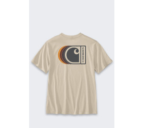 Koszulka Carhartt C Graphic Oat Milk