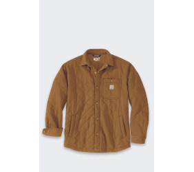 Koszula Carhartt Rain Defender Quilted Brown