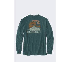Koszulka Carhartt Moutain Graphic LS GrenStone
