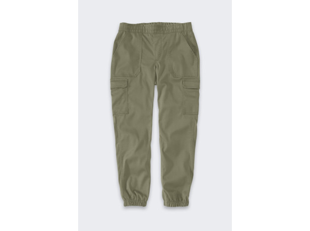 Damskie Spodnie Carhartt Twill Jogger Dusty Olive