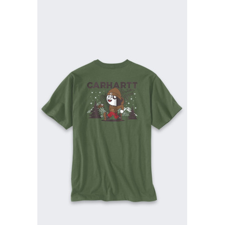 Koszulka Carhartt Heavyweight Graphic Oak Leaf