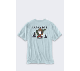 Koszulka Carhartt Heavyweight Graphic Early Fog