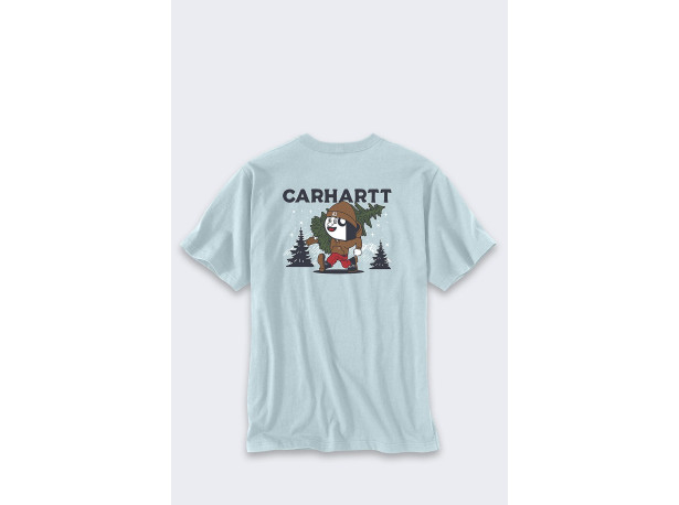Koszulka Carhartt Heavyweight Graphic Early Fog
