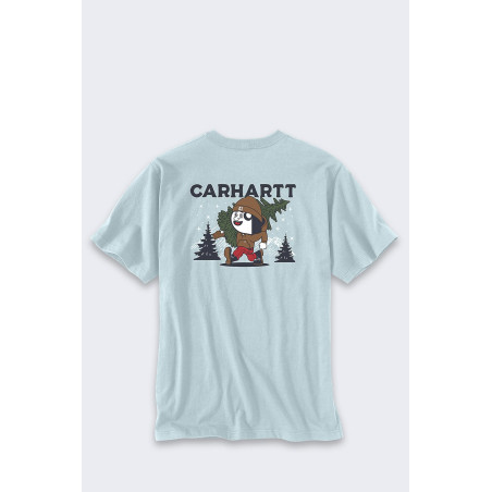 Koszulka Carhartt Heavyweight Graphic Early Fog