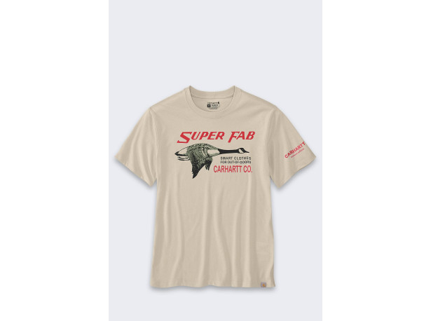 Koszulka Carhartt Lightweight Graphic Fab Oat Milk