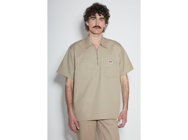 Koszula Ben Davis Solid 12 ZIP Khaki