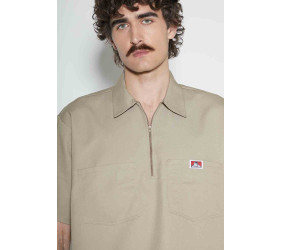 Koszula Ben Davis Solid 12 ZIP Khaki