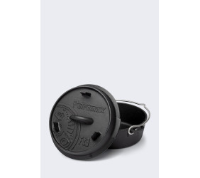 Kociołek Żeliwny z Płaskim Dnem Petromax 1,6 L 13