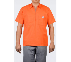 Koszula Ben Davis Solid 12 ZIP Orange