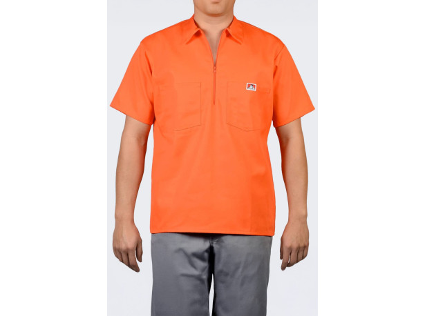 Koszula Ben Davis Solid 12 ZIP Orange