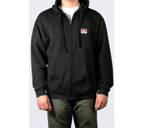 Bluza Ben Davis Zip Hoodie Black