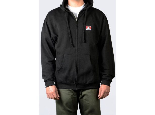 Bluza Ben Davis Zip Hoodie Black