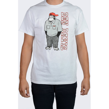 Koszulka Ben Davis Funky Monkey White