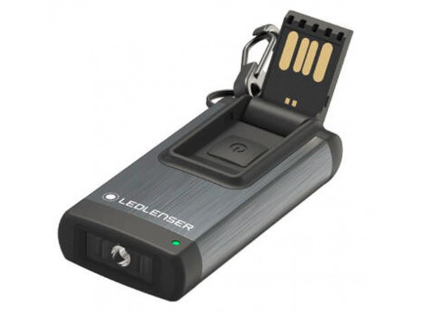 Latarka Ledlenser K4R szara