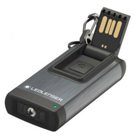 Latarka Ledlenser K4R szara