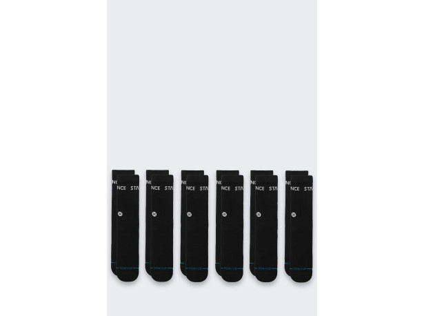 Skarpety Stance Origin Crew 6 par Black