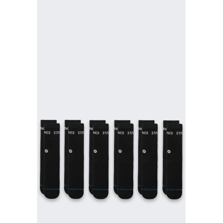 Skarpety Stance Origin Crew 6 par Black