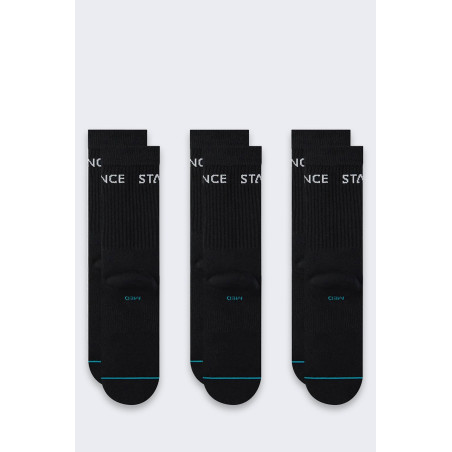 Skarpety Stance Origin Crew 3 pary Black