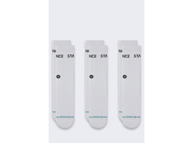 Skarpety Stance Origin Crew 3 pary White