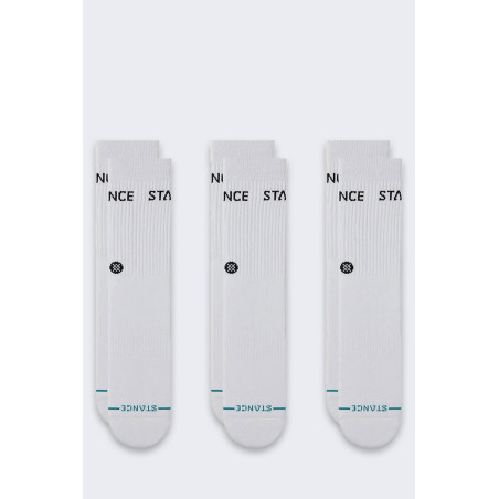 Skarpety Stance Origin Crew 3 pary White
