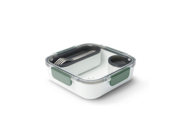 BB-Lunch box kwadratowy, oliwkowy