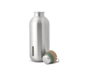 BB-Butelka stalowa z korkiem, oliwkowa