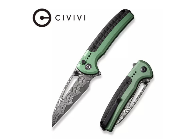 Nóż Civivi Sentinel Strike Green Aluminium / Black