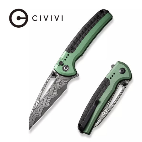 Nóż Civivi Sentinel Strike Green Aluminium / Black