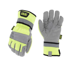 COLDWORK LEATHER GAUNTLET HIVIZ XXL HIVIZ YELLOW