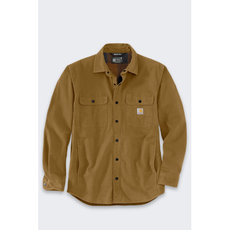 Koszula Carhartt Rugged Flex Canvas Fleece Oak