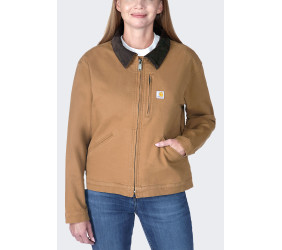 Damska Kurtka Carhartt Detroit Rugged Canvas Brown