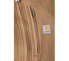 Damska Kurtka Carhartt Detroit Rugged Canvas Brown