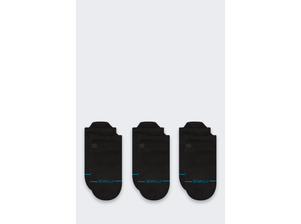 Skarpety Stance Icon Low Tab 3 pary BlackBlack