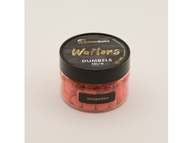 Baton Baits Dumbells 10mm Wafters Truskawka