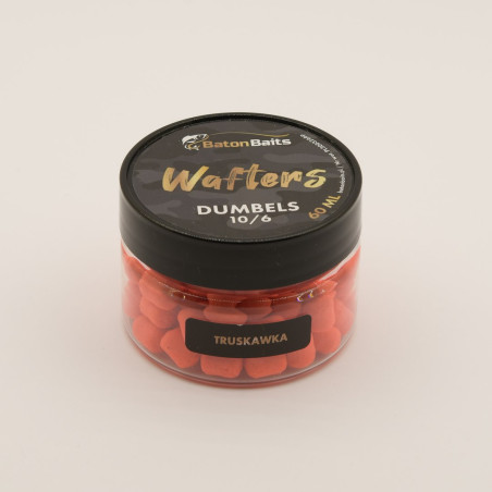 Baton Baits Dumbells 10mm Wafters Truskawka