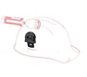 Mocowanie do kasku z adapterem Euroslot typu A