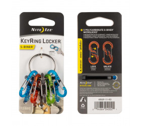 O-Ring do kluczy Nite Ize S-Biner KeyRing Locker