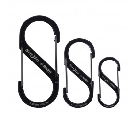 Zestaw Karabinków Nite Ize S-Biner Dual 2,3,4 BLK