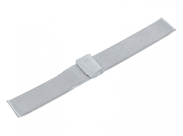 Bransoleta stalowa Zeppelin srebrna, 18 mm