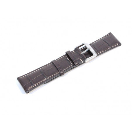 Pasek skórzany Zeppelin brązowy, 20 mm