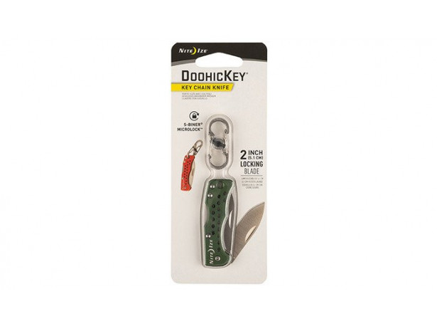 Brelok z nożem Nite Ize Olive