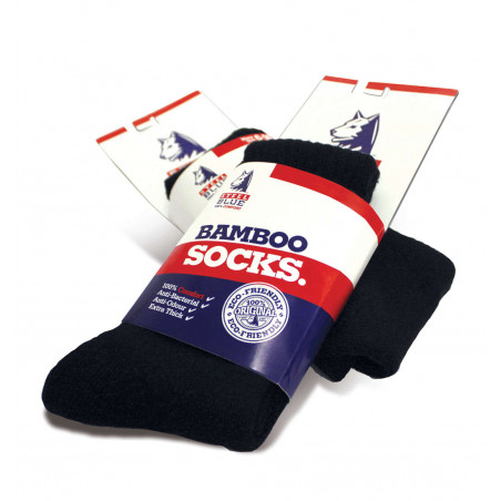 Skarpety Bambusowe Steel Blue BLACK
