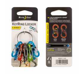 O-Ring do kluczy Nite Ize S-Biner KeyRing Locker