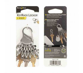 Karabinek do kluczy Nite Ize KeyRack Locker Steel