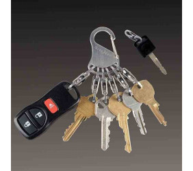 Karabinek do kluczy Nite Ize KeyRack Locker Steel