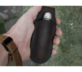 Etui magnetyczne Boker Solingen, brązowe, duże