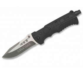 Nóż K25 19588 Tactical Black Titanium