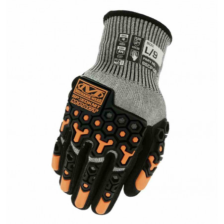 Rękawice Mechanix Speedknit MPact S5CP08 Grey