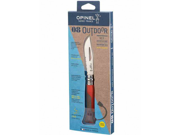 Opinel Nóż Outdoor Earth-Red 08