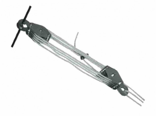 Uniwersalny system bloczkowy z liną do 300 kg